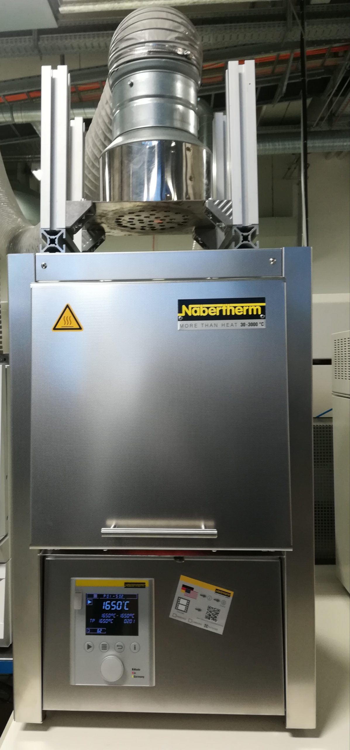 Towards entry "08.12.2020: New High-Temperature Furnace: LHT 02/17"