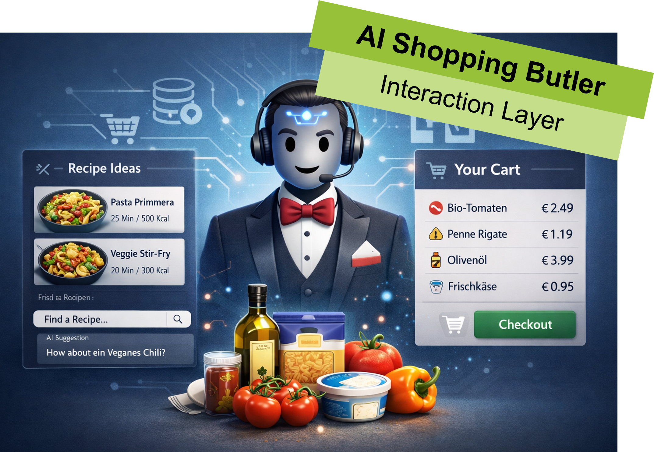 Voice-first UX & Interaction Design for an embedded AI shopping butler